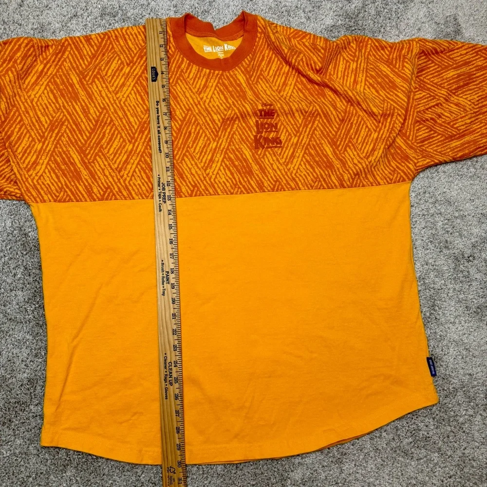 Disney The Lion King Spirit Jersey Orange Sun Africa US Size XL RARE - Picture 6 of 9